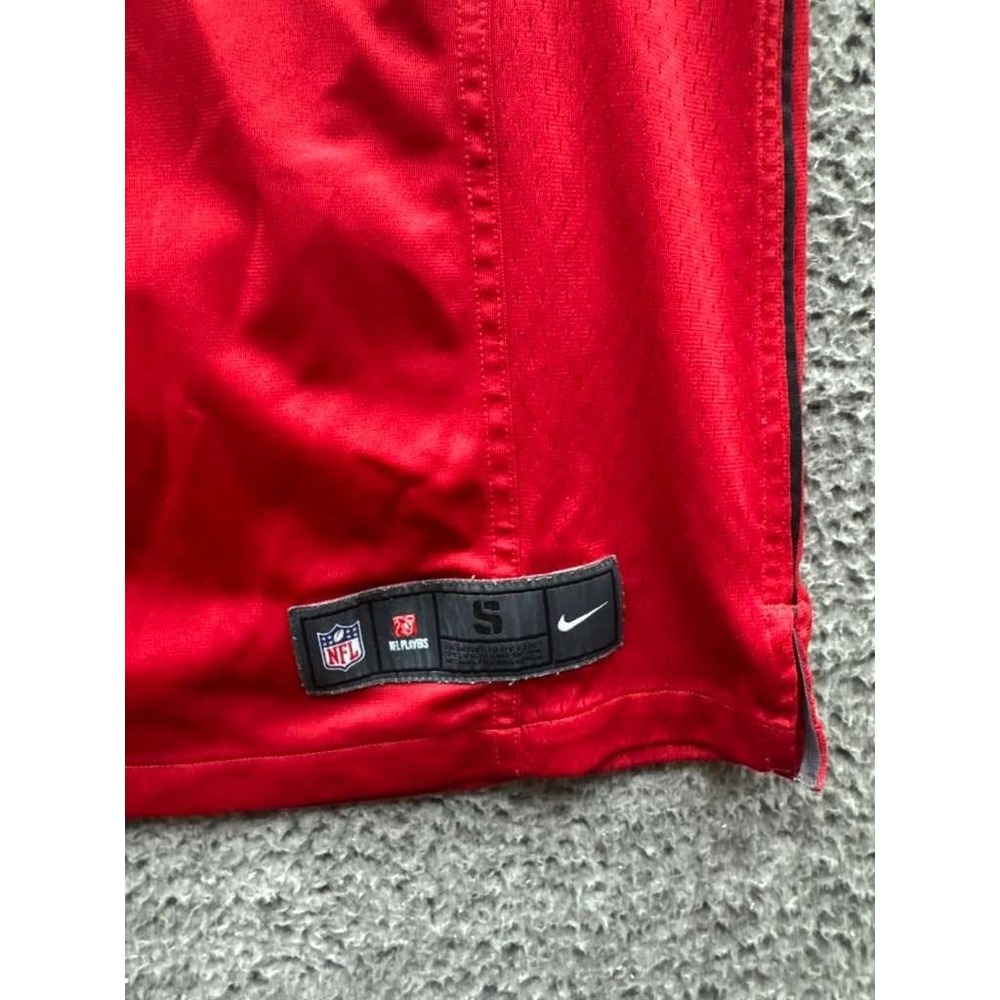 Nike Atlanta Falcons Matt Ryan #2 V-Neck NFL Jersey Shirt Red Mens Size S - Picture 6 of 12